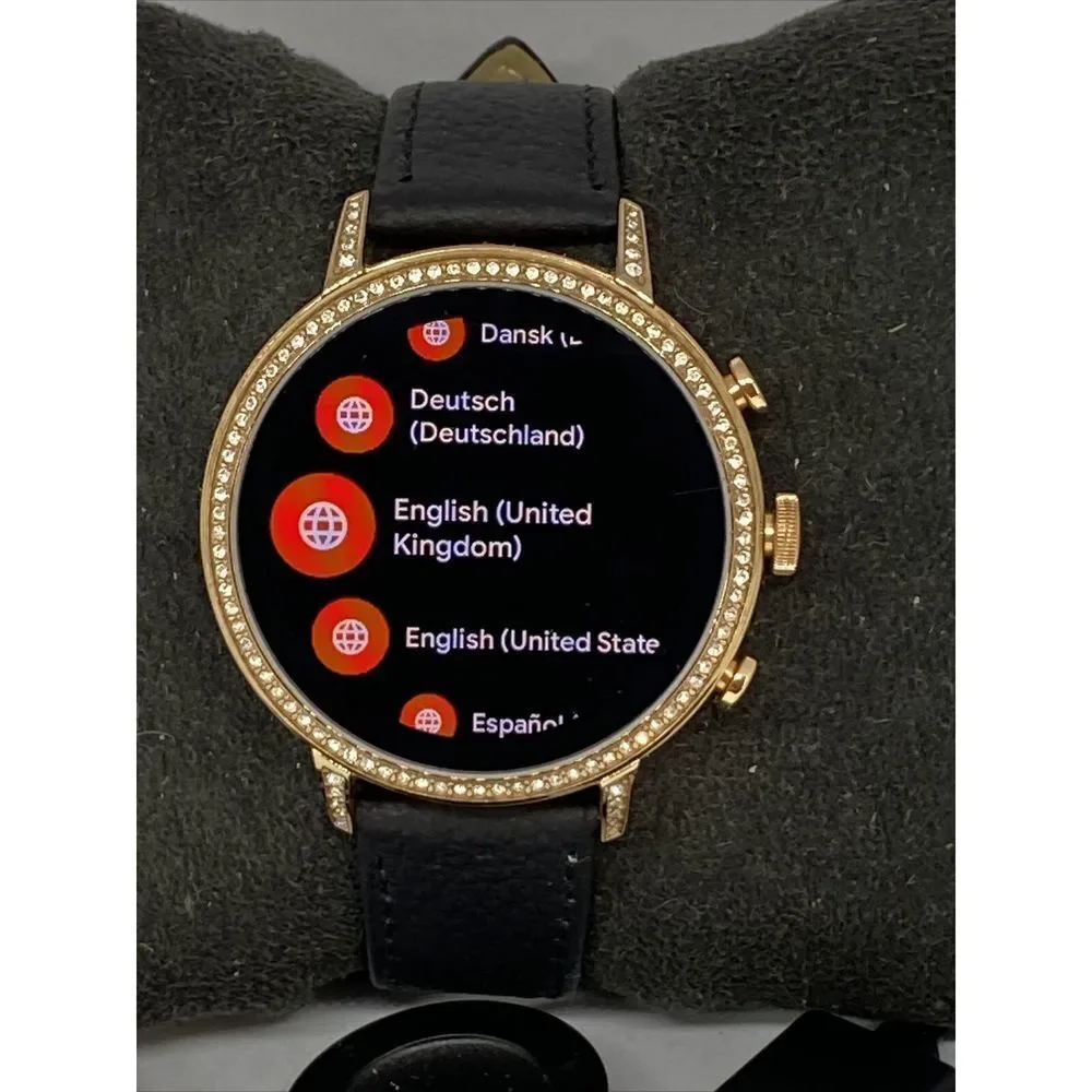 Fossil Gen 4 Authentic Digital Dial Smart Watch Custom Band FTW6011 CR145